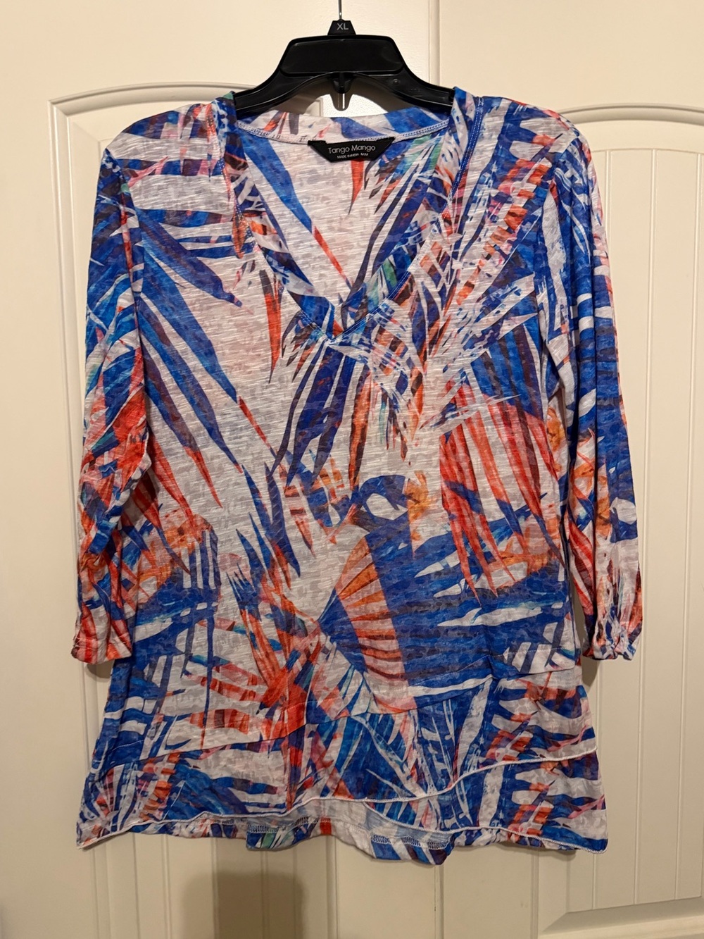 Tango Mango Summer 3/4 Sleeve Blouse